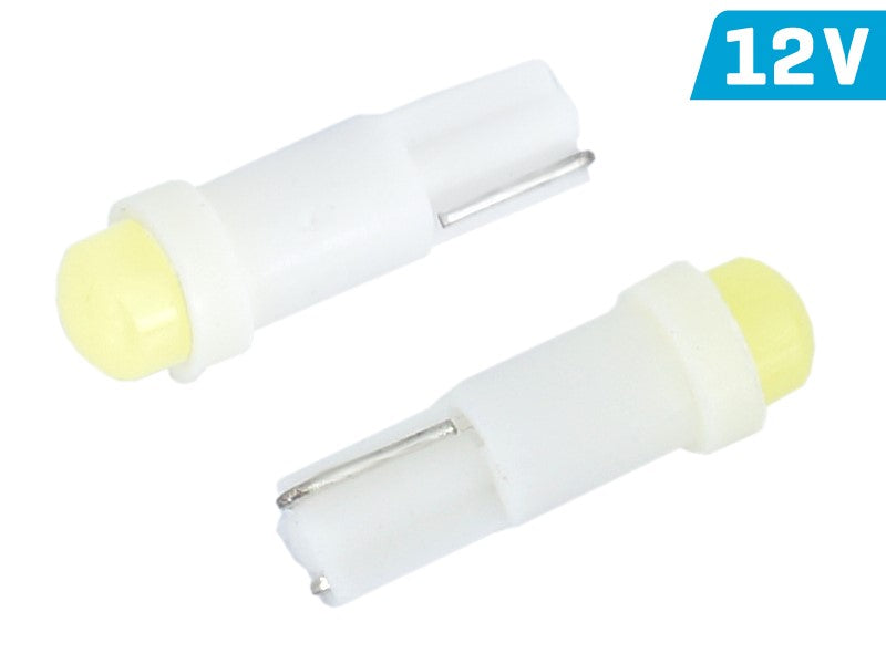 Izzó VISION W1.2W (T5) 12V 1x COB LED fehér, 2 db