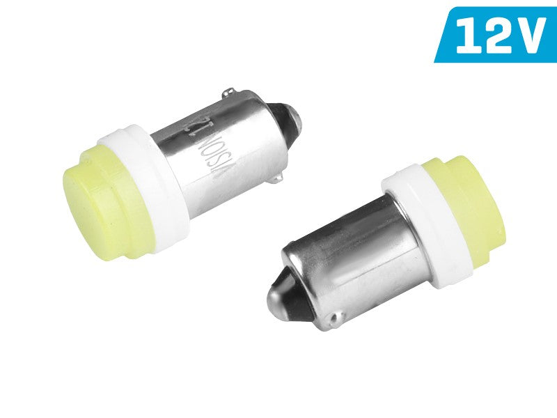 Izzó VISION T4W BA9s 12V 1x COB LED, fehér, 2 db