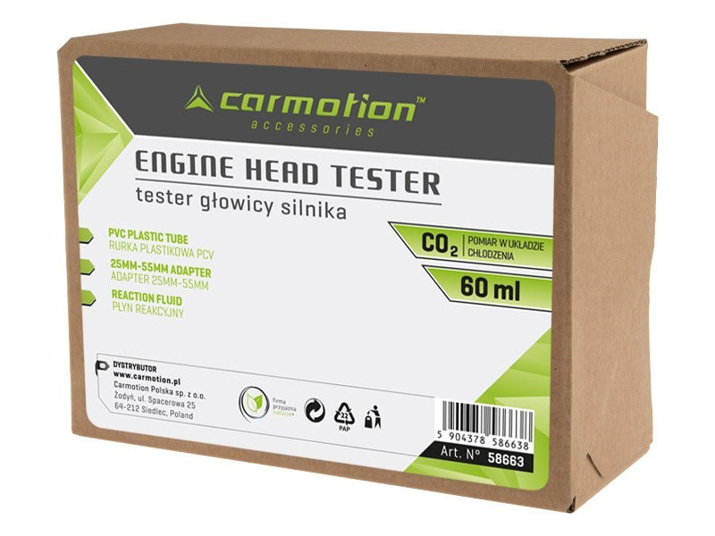 CO2 fejtömítés szivárgásvizsgáló 50ml reakciófolyadék 25 55mm adapter – kép 2