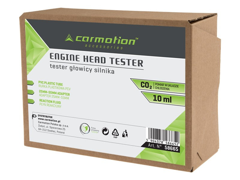 CO2 fejtömítés szivárgásvizsgáló 10ml reakciófolyadék 25 55mm adapter – kép 2