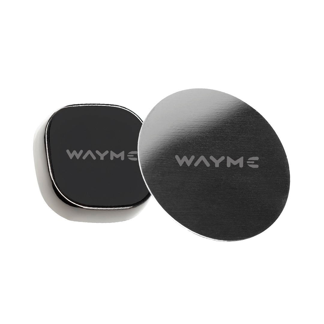 WAYME Mágneses felragasztható tartó, fekete