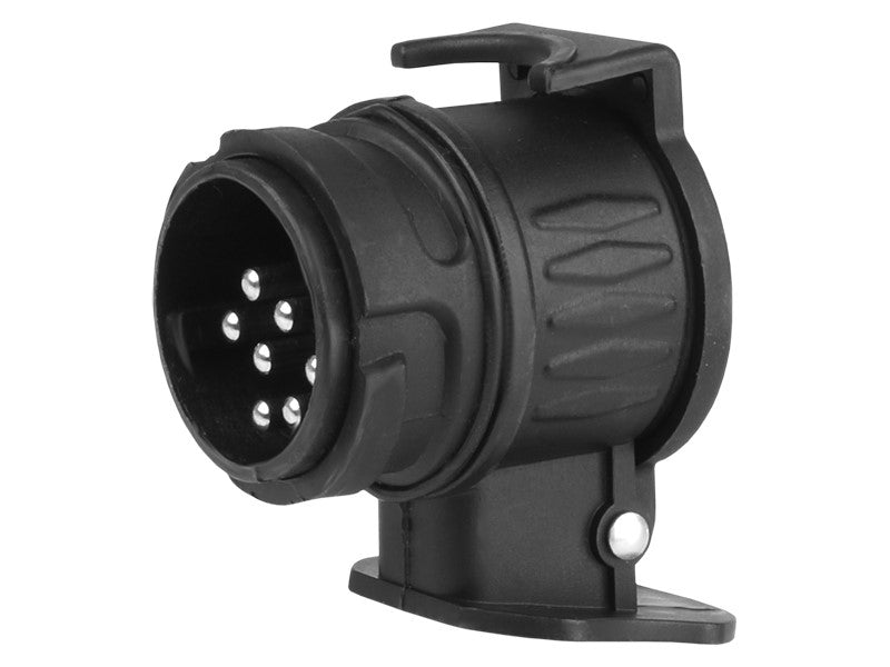 Pótkocsi csatlakozó adapter, 13/7 PIN, laza