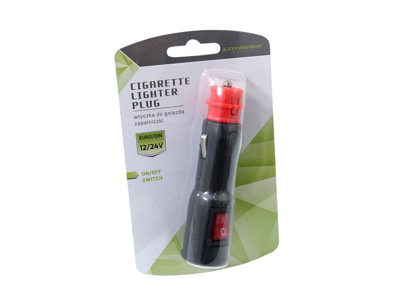 EURO DIN dugó kapcsolóval és biztosítékkal 1224V os aljzathoz max 15A – kép 2