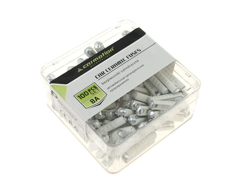 Hengeres biztosíték 8A , 100 db