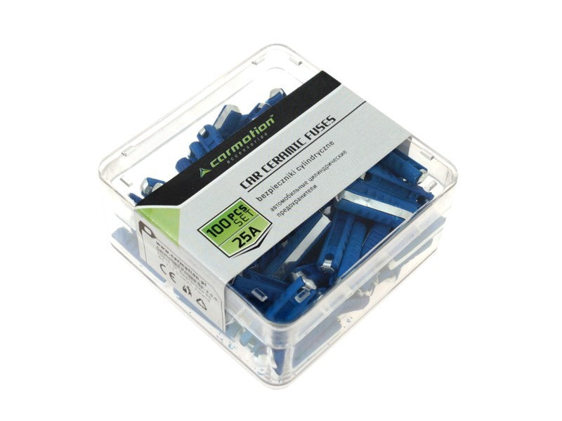 Hengeres biztosíték 25A, 100 db