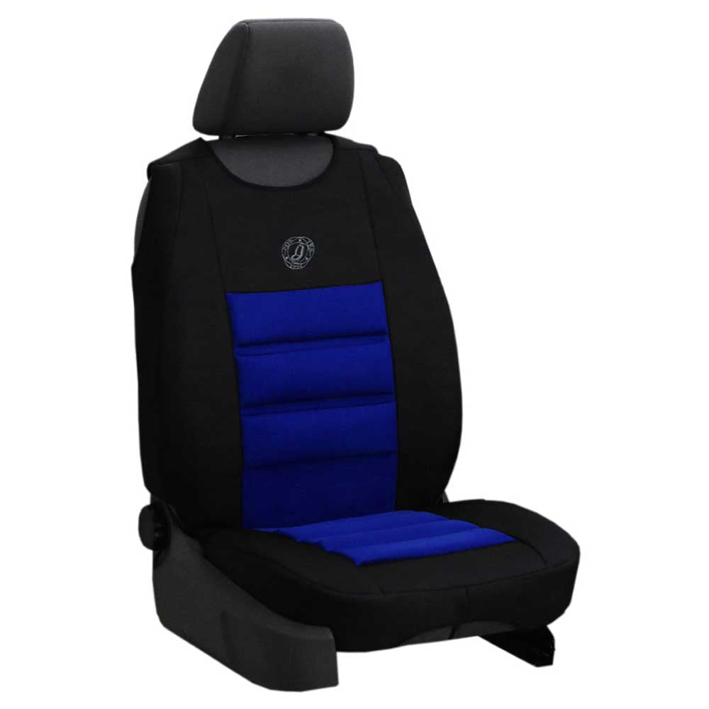 Ergonomic univerzális üléshuzat vezetői üléshez, kék színben, alkantara anyagból