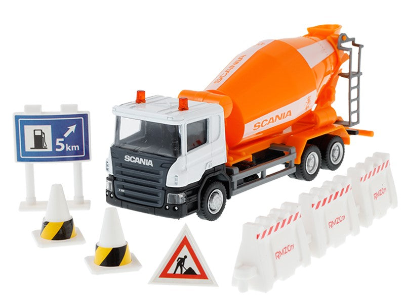 Modell 1:64 RMZ City SCANIA Keverő teherautó tartozékok – kép 2