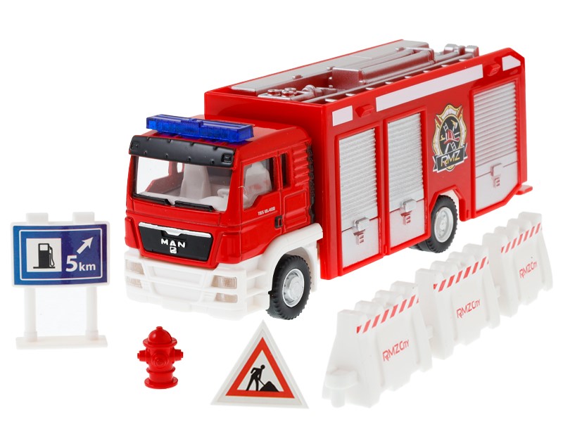 1:64 es modell RMZ városi tűzoltóautó tartozékok – kép 2
