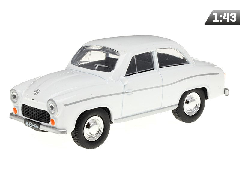 1:43-as modell, SYRENA 104 PRL, fehér színű