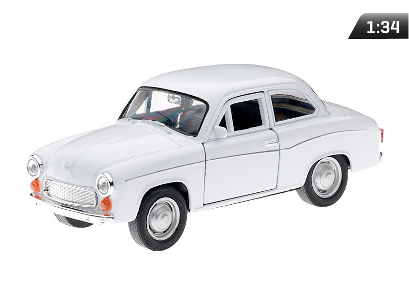 1:34-es modell, PRL Syrena 105, fehér (A884S105B)