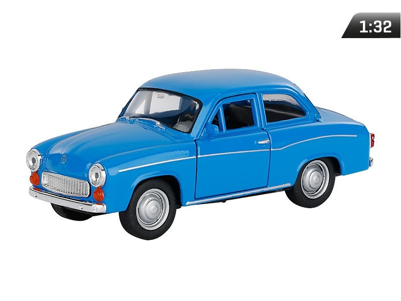 1:34-es modell, PRL Syrena 105, kék (A884S105N)
