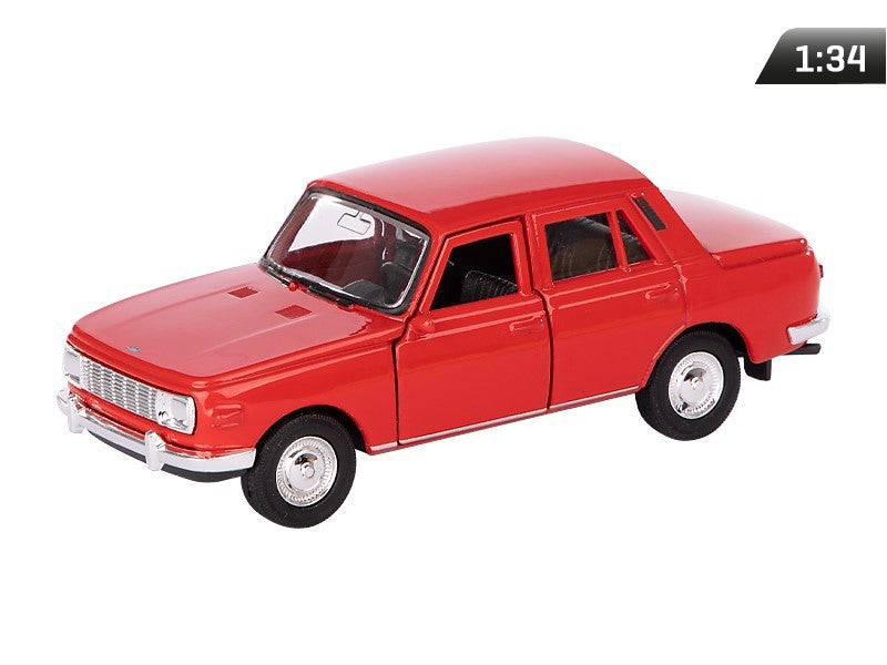 1:34-es modell, WARTBURG 353, piros (A884W353C)