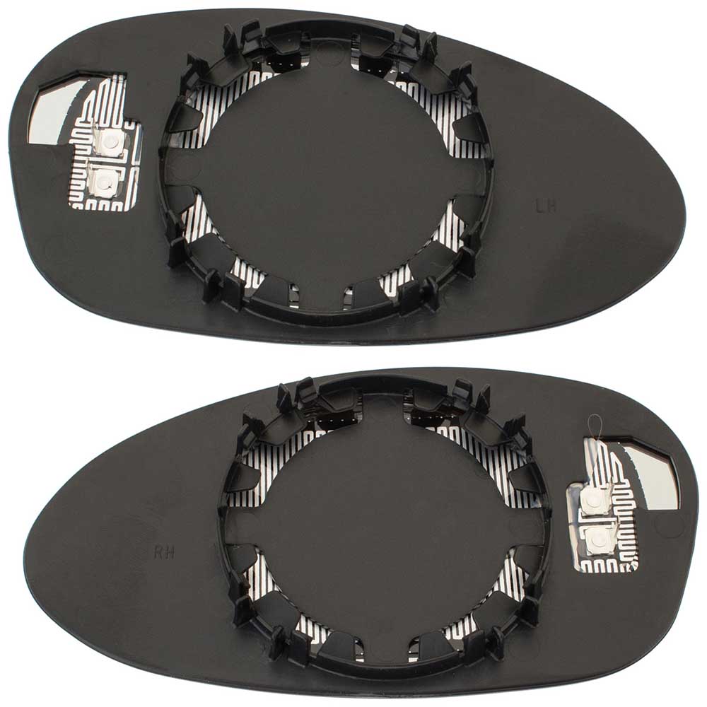 BMW 1 E81/E82/E87/E88 visszapillantó tükörlap szett (fűtött, kék) 2004–2013