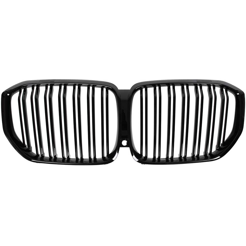BMW X5 G05 hűtőrács (fényes fekete, double bar – bal+jobb) 2019-