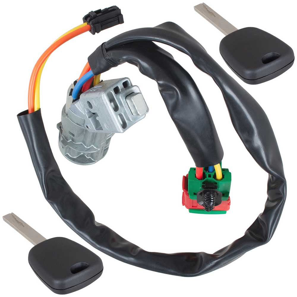 Citroen C3 Komplett Gyújtáskapcsoló Készlet (2 Kulccsal) 2002-2005