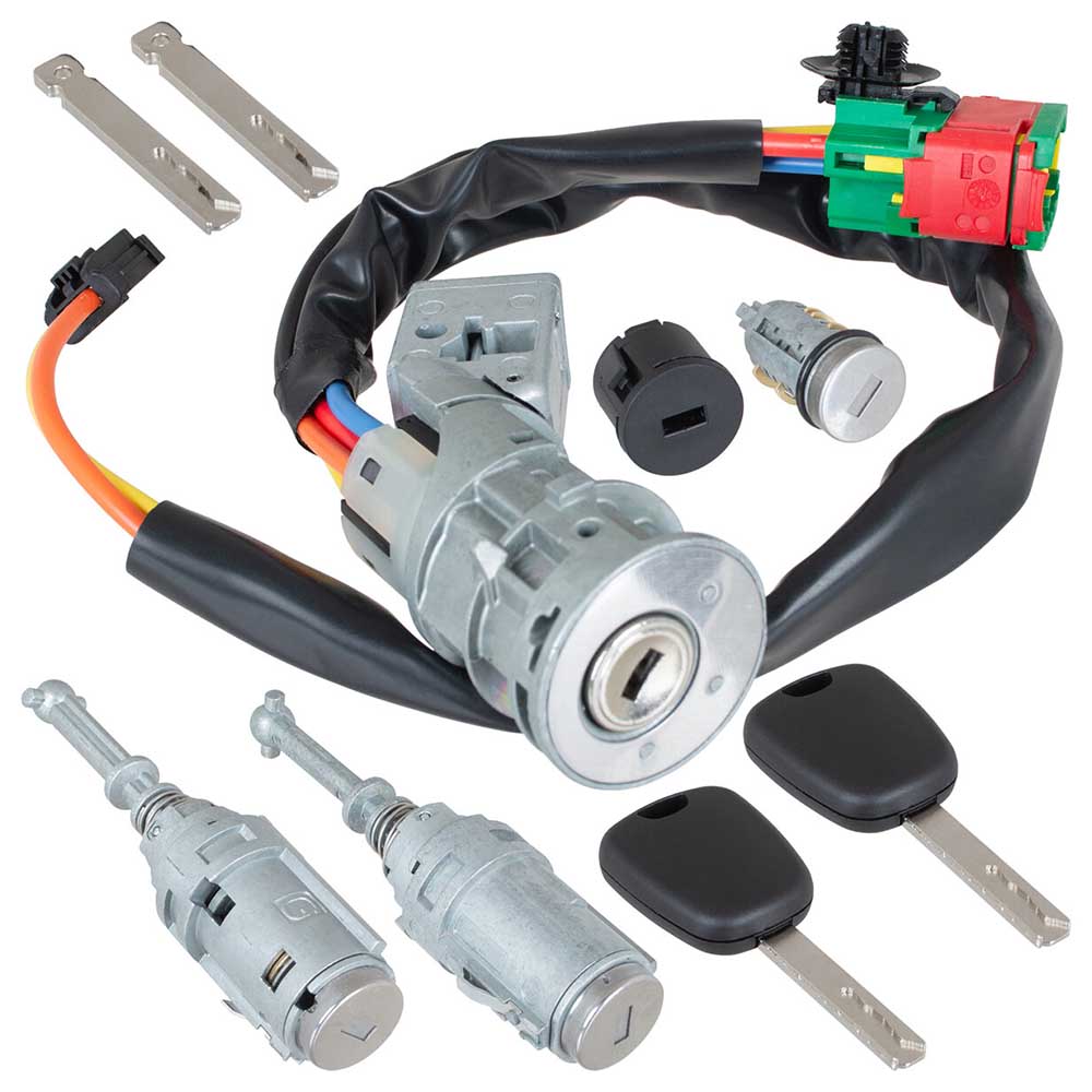 Citroen C3 gyújtáskapcsoló és zár szett 2002-