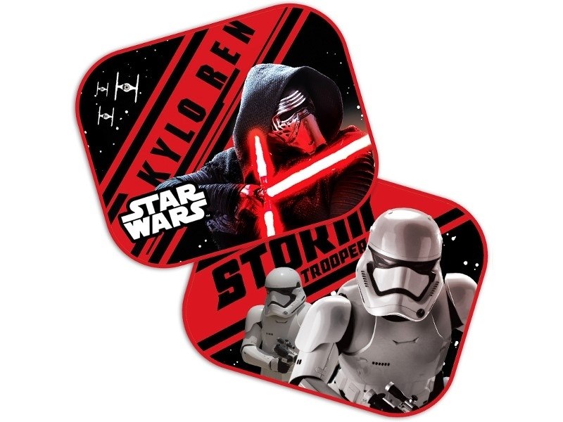 Napellenző 44x35 cm, Star Wars First Order, 2 db