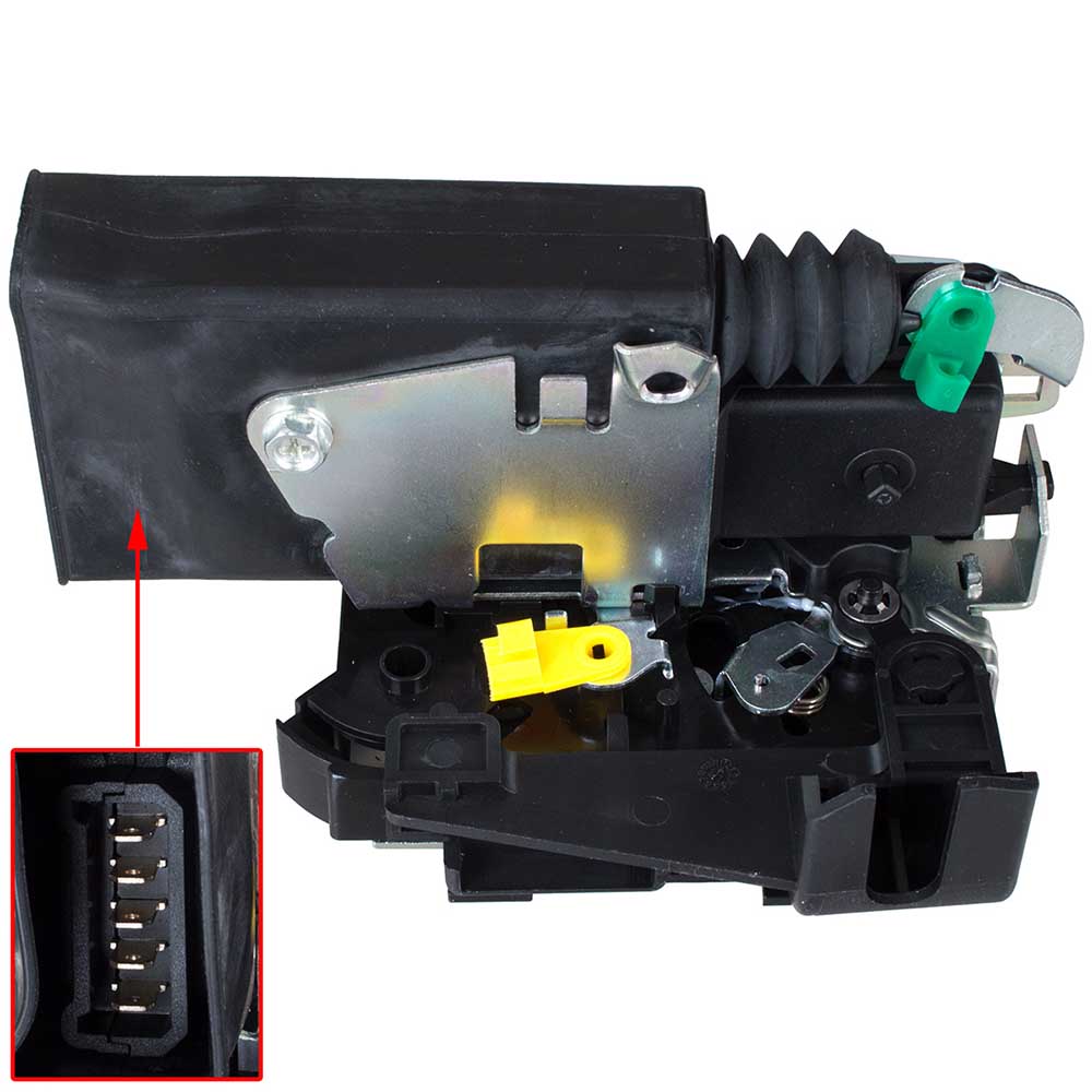 Dacia Duster bal első ajtó központi zár (5 PIN) 2010-