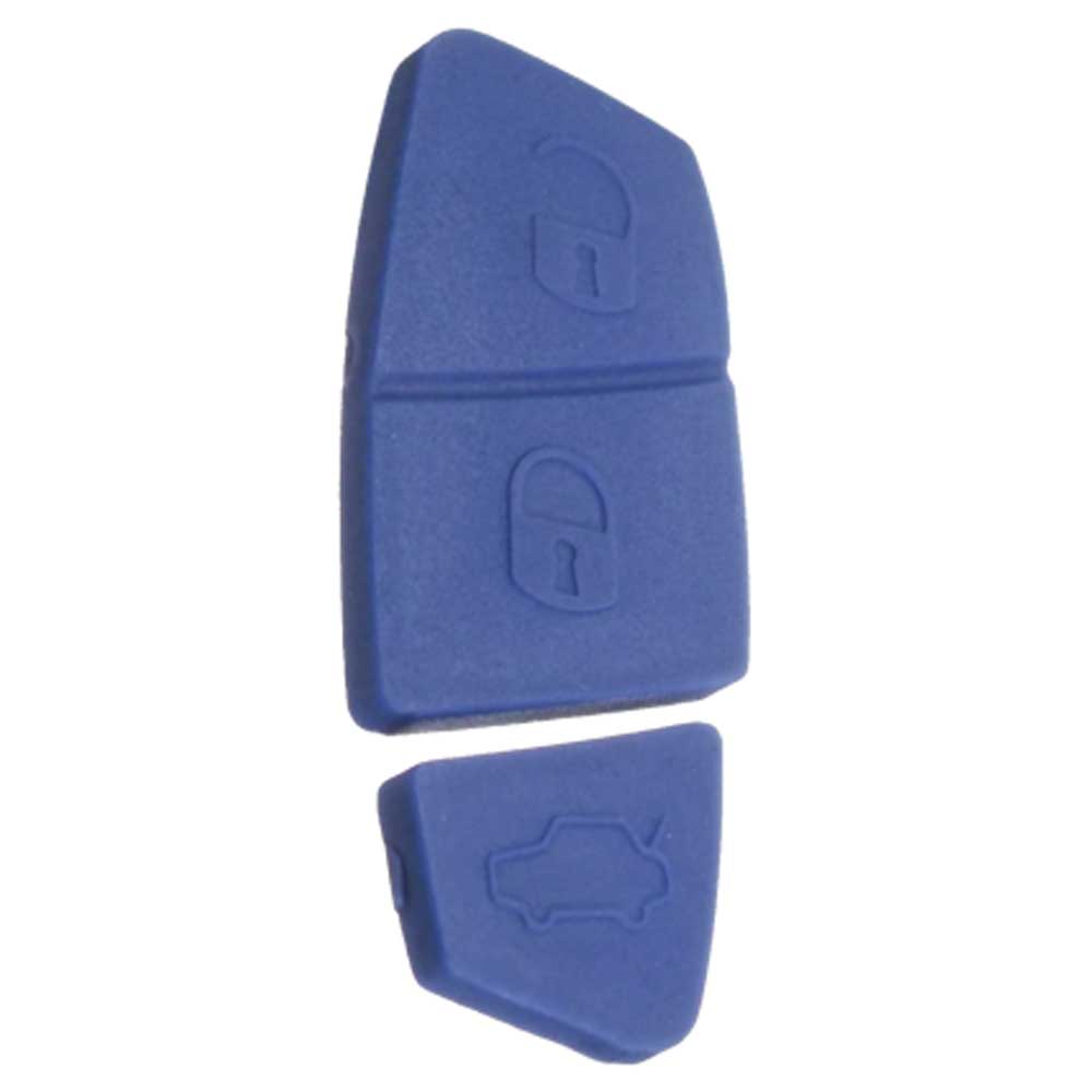 Kék színű, 3 gombos Fiat kulcs gombsor.