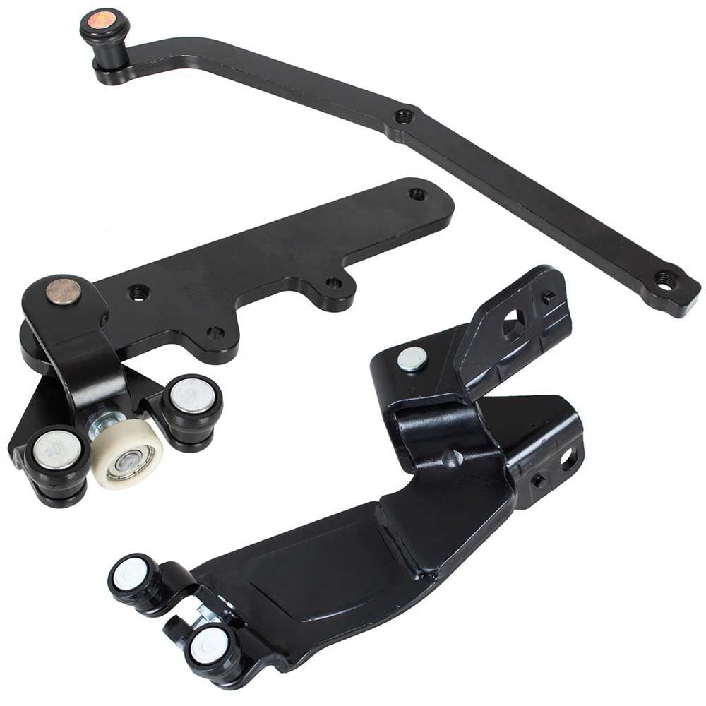 Fiat Doblo jobb oldali tolóajtó görgő szett (alsó-középső-felső) 2010-