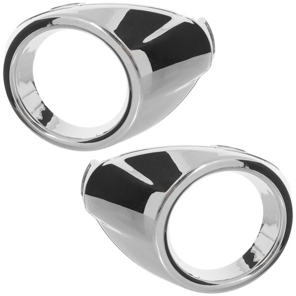 Ford Focus III ködlámparács szett (bal + jobb, króm) 2010-2014