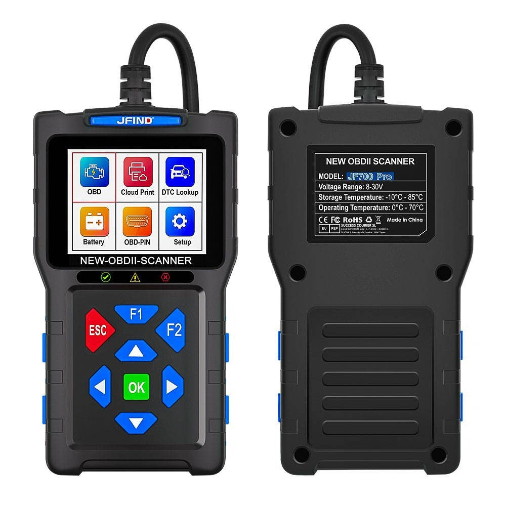 JFIND JF700 OBD2 autódiagnosztikai műszer
