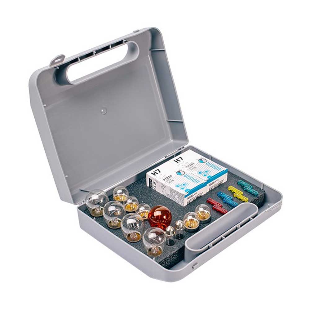 Kamionos izzó-és biztosíték készlet - H7 x2/ 24V