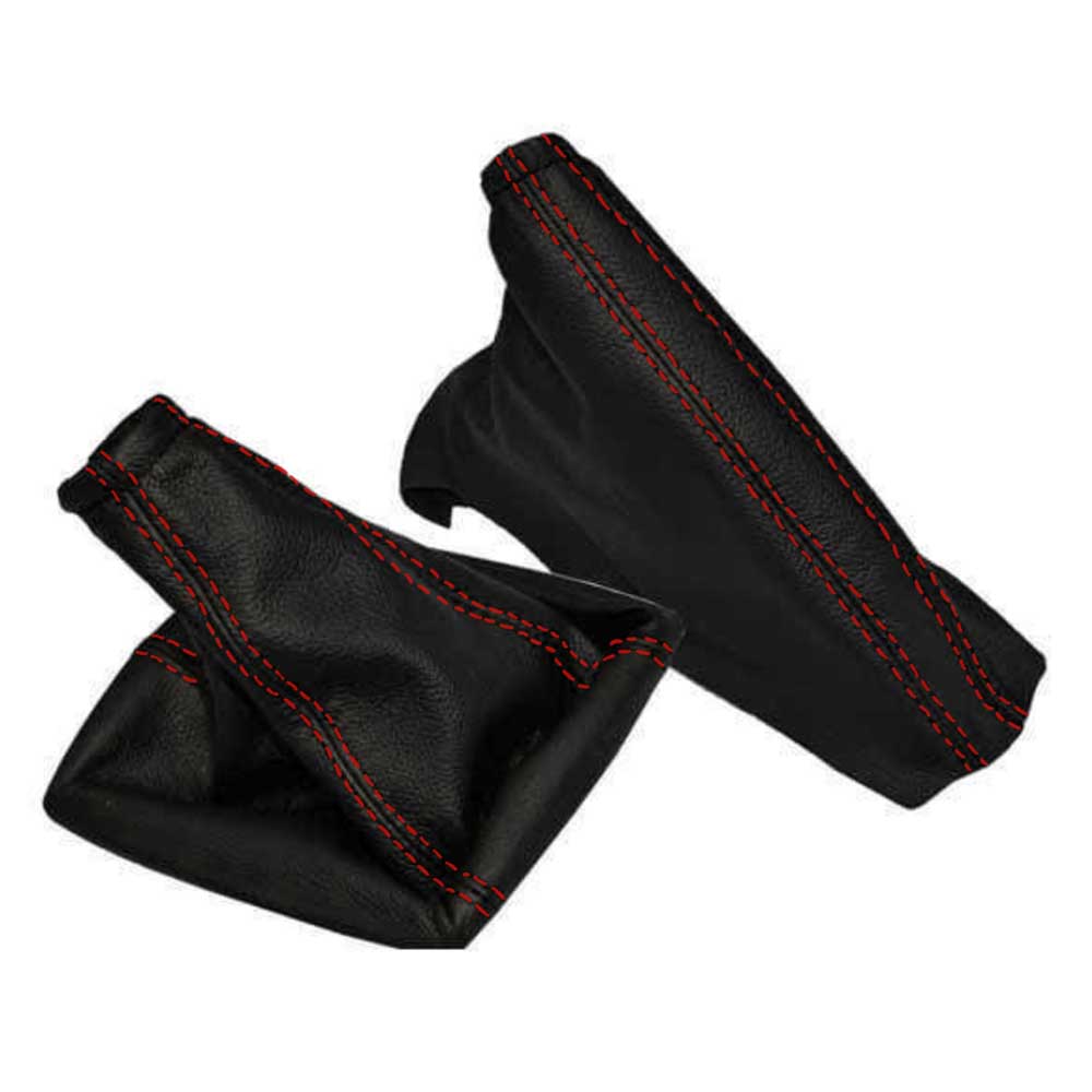 Opel Meriva váltószoknya és kézifékszoknya szett piros varrással