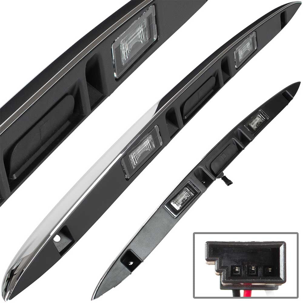 Mini R57 csomagtérnyitó mikrokapcsoló (díszléc + rendszámtábla világítás) 2007-2015