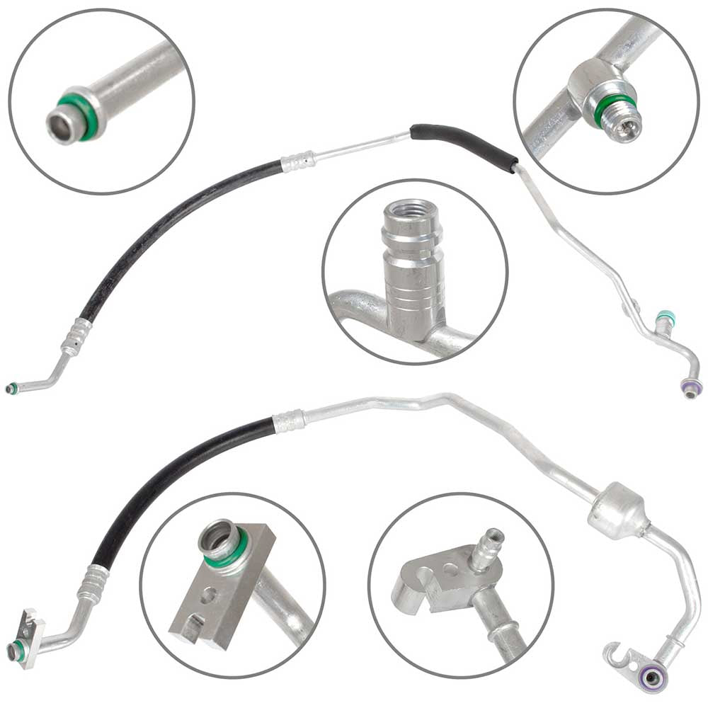 Opel Corsa D 1.0 1.2 1.4 klímacső szett 2006–2014