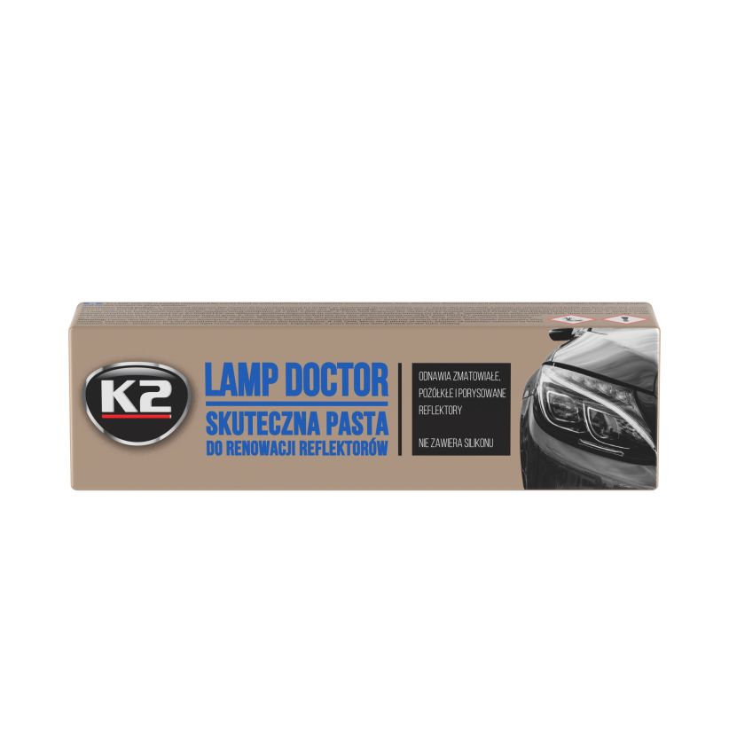 K2 Lamp Doctor Skuteczna K2 LAMP DOCTOR Skuteczna pasta do renowacji reflektorów L3050