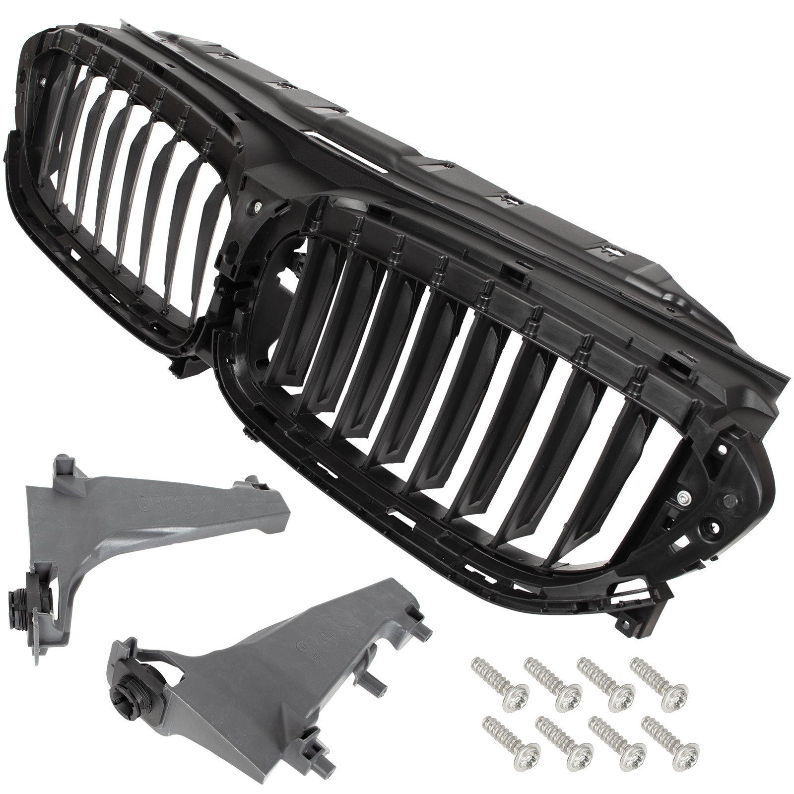 BMW 5 G30 G31 2016-2020 első légterelő és hűtőrács zsalurendszer