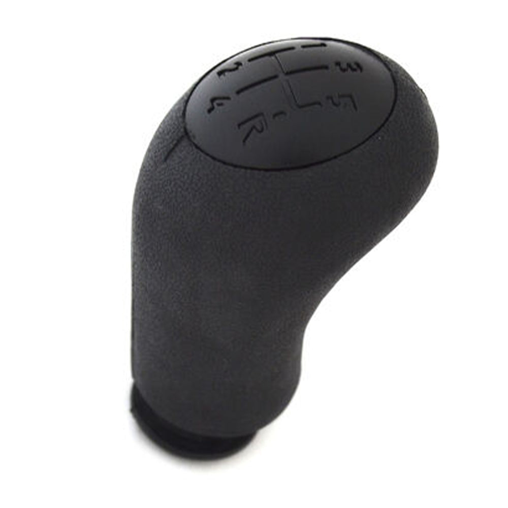 Matt fekete színű, 5 sebességes Renault váltógomb. 5 fokozatos, matt fekete számlappal.