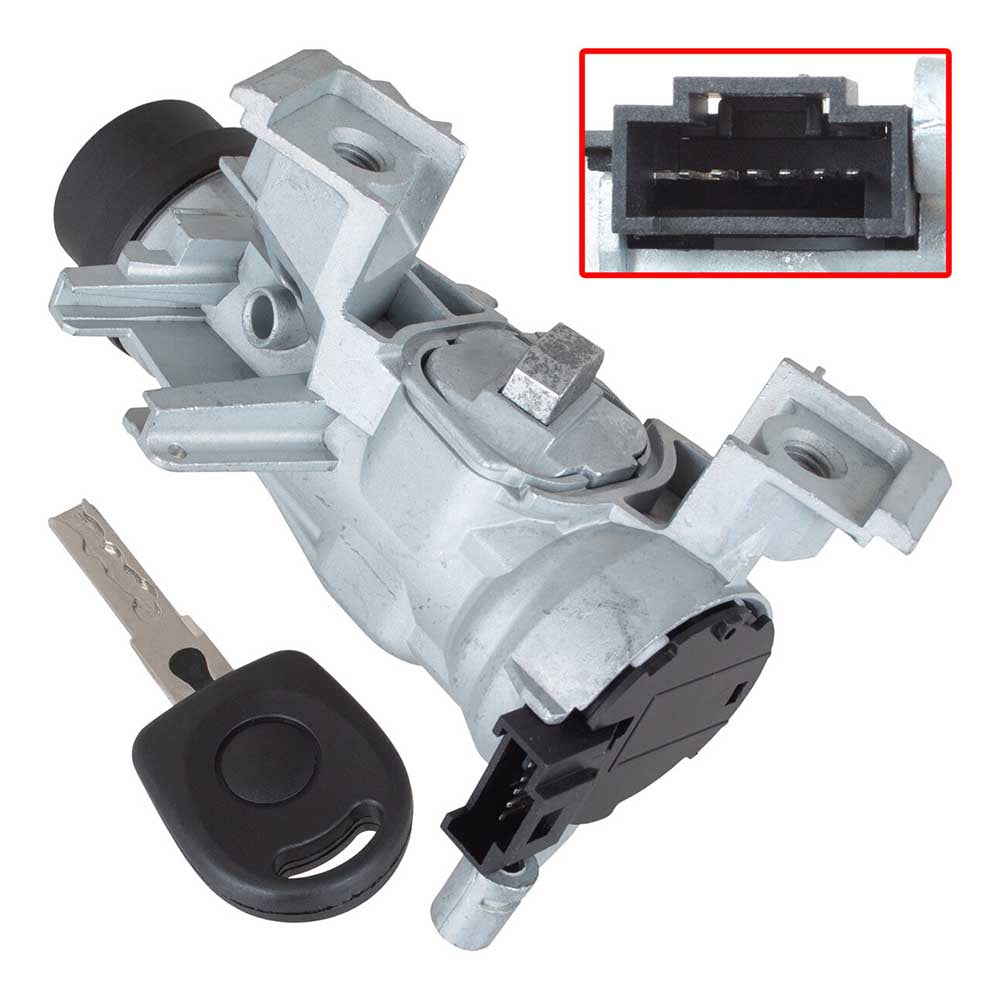 Skoda Superb II komplett gyújtáskapcsoló 2008-2015 csatlakozó