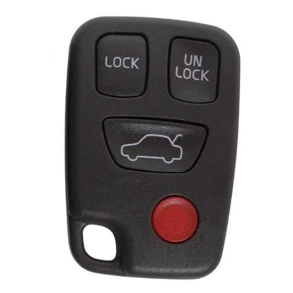 4 gombos Volvo távirányítós kulcsház, távirányító kulcs.
