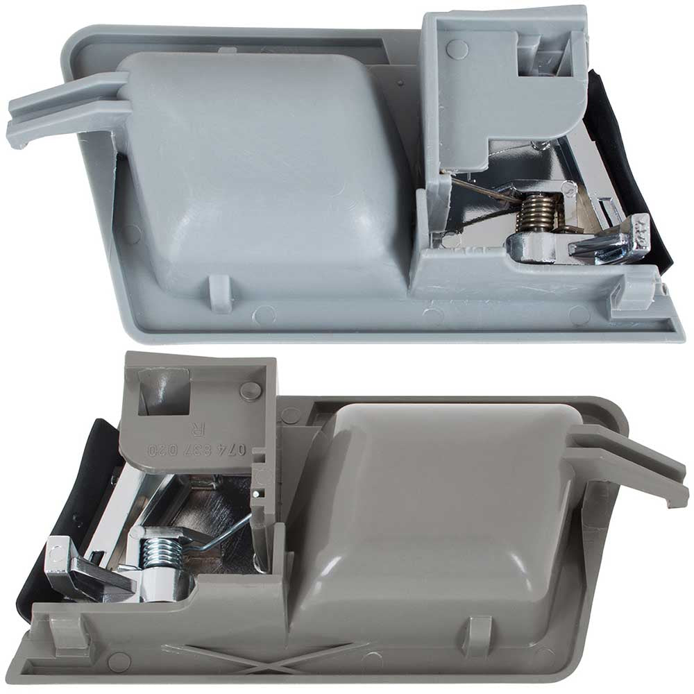 VW T4 Transporter első belső ajtókilincs szett (szürke-króm) 1990–2003