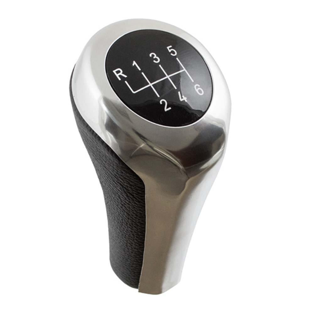 Krómozott, 6 sebességes BMW váltógomb. Fekete színű, 6 fokozatos üveg számlappal.