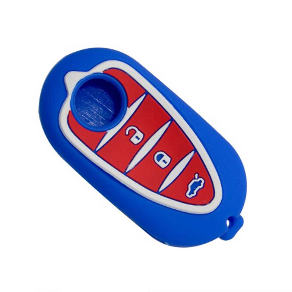 Alfa Romeo 3 gombos szilikon tok - Rózsaszín