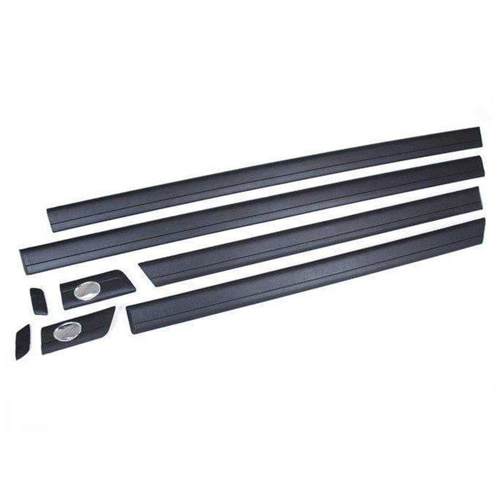 Audi 100 C4 díszléc szett fekete műanyag