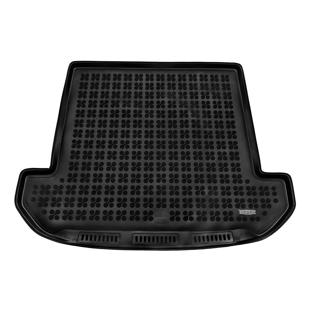 Kia Sorento fekete elasztomer csomagtértálca 2014-2020