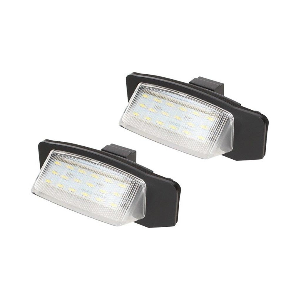 Mitsubishi Lancer X, Outlander II lLED rendszámtábla világítás