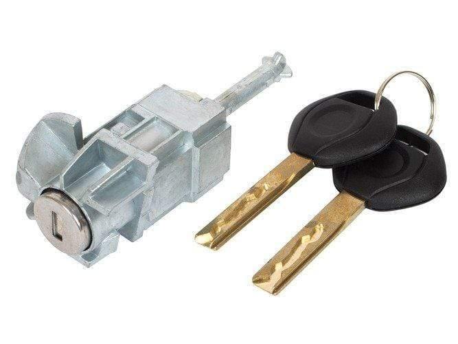 BMW 3 E46 Bal első ajtó zárbetét, zárhenger