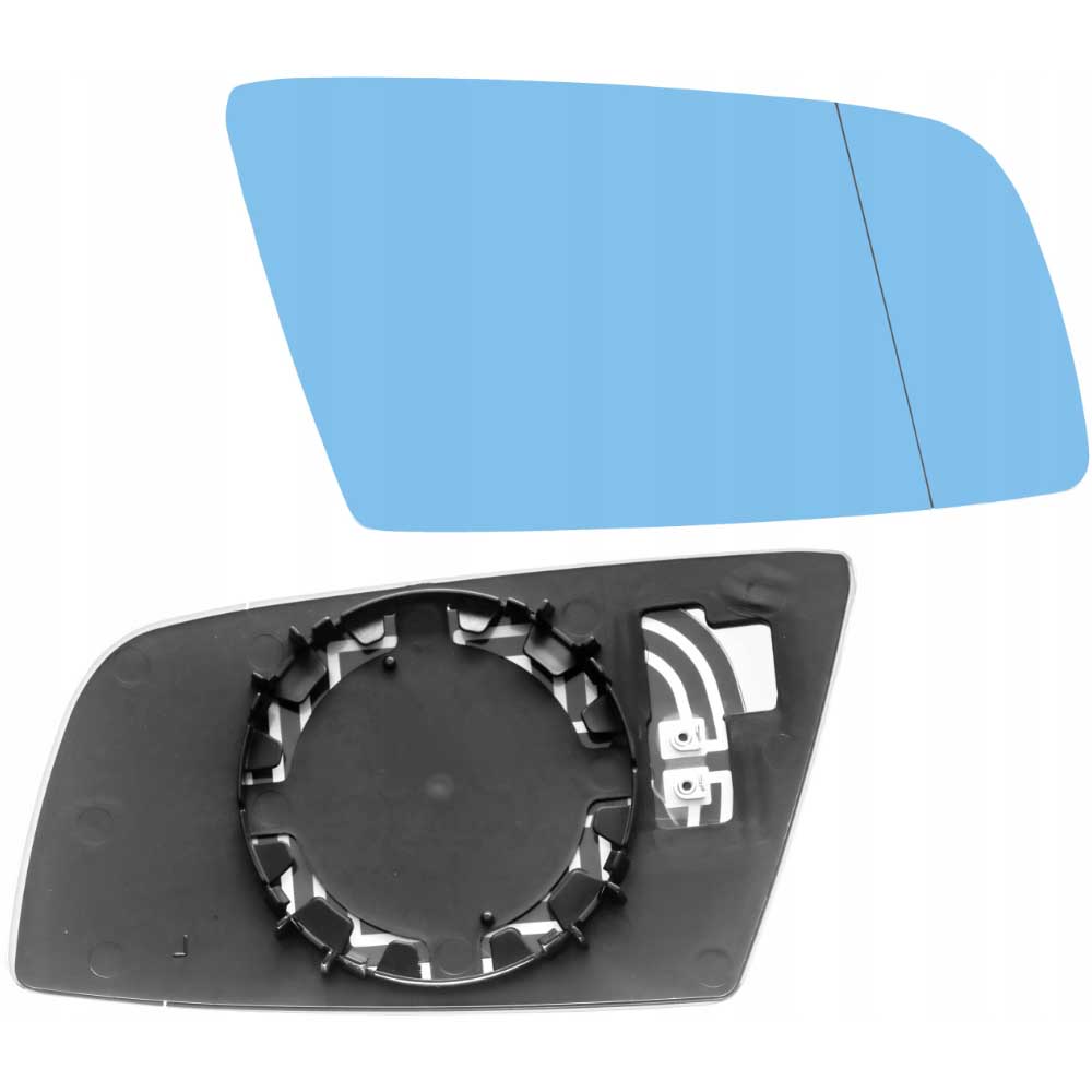 BMW 5 Touring jobb oldali fűthető, kék színű visszapillantó tükörlap 2004-2010
