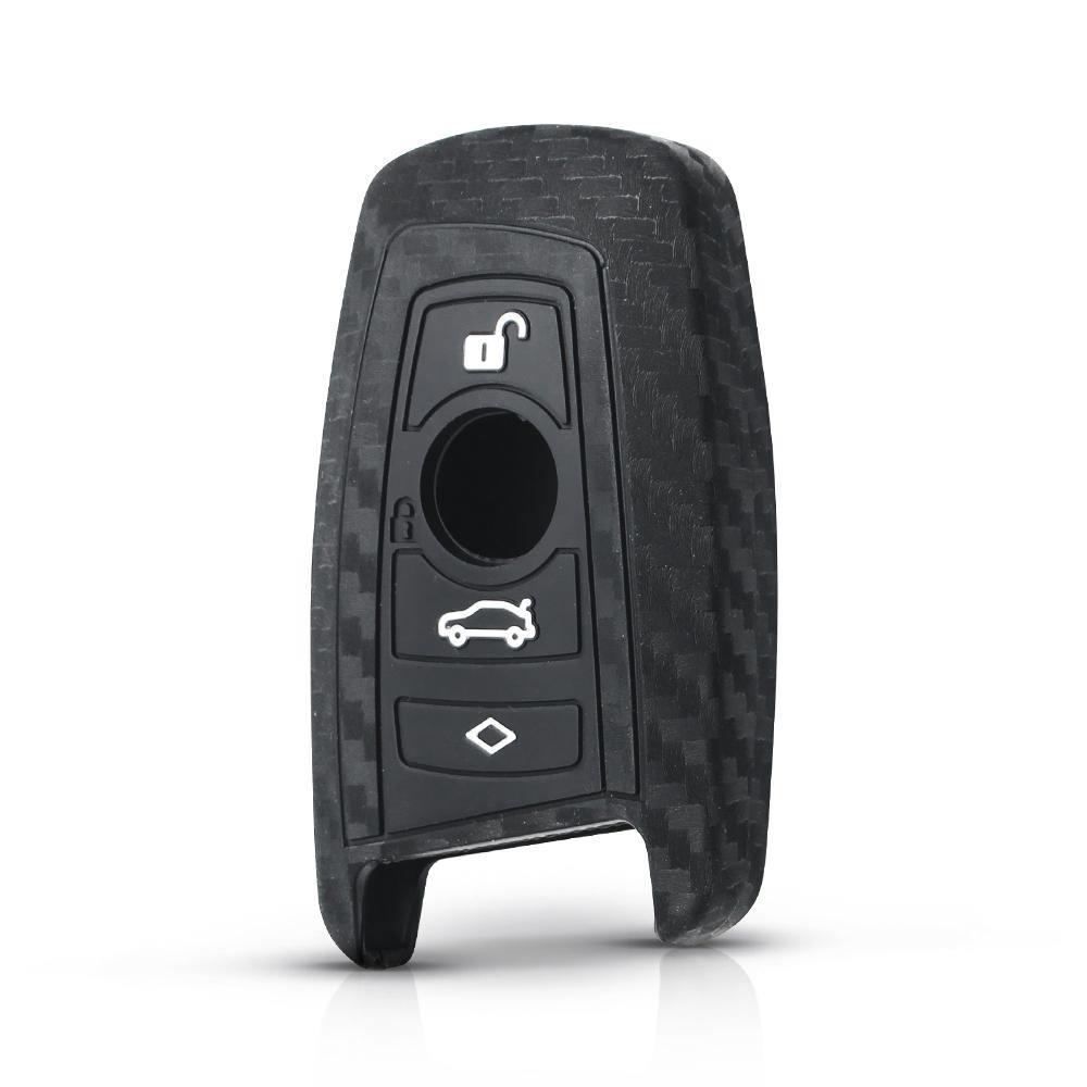 BMW szilikon tok 4 gombos CARBON