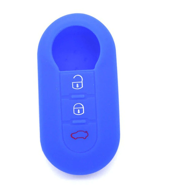 Fiat bicskakulcs szilikon tok kék