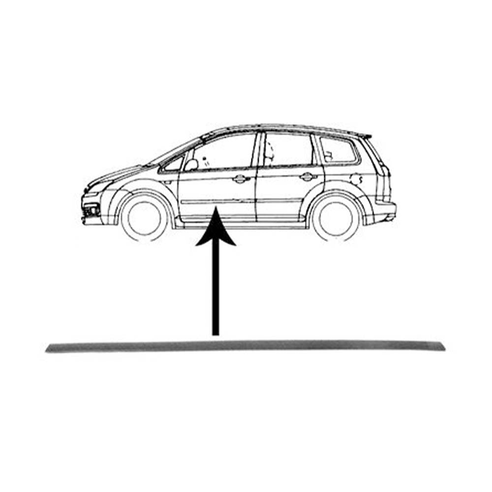 Ford Focus C-Max oldalsó díszléc 2003-