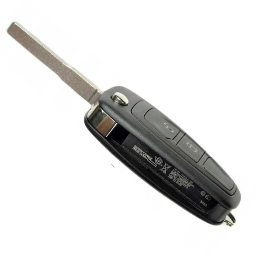 Fekete színű, 2 gombos Ford kulcs, bicskakulcs.