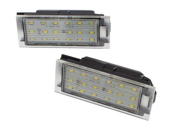 Iluminare LED plăcuță de înmatriculare pentru Renault Clio, Master, Megane, Laguna, Twingo