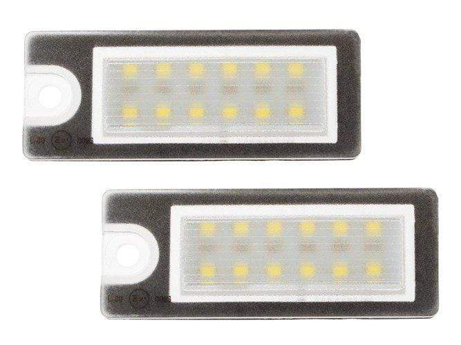 Iluminare LED pentru plăcuța de înmatriculare Volvo S60, S80, V70, XC70, XC90 1