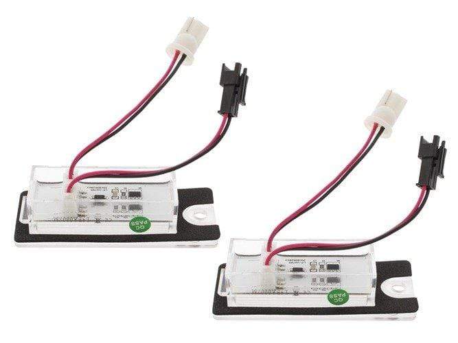 Iluminare LED pentru plăcuța de înmatriculare Volvo S60, S80, V70, XC70, XC90 1